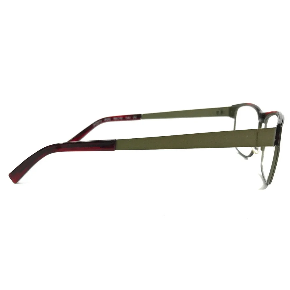J.F. Rey Eyeglasses Frames JF2573 4830 Khaki Red Oliver Green Demi 56-18-144